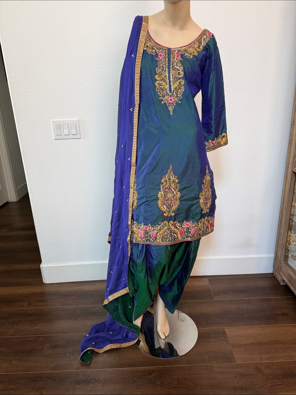 Brand New Punjabi Silk Suit